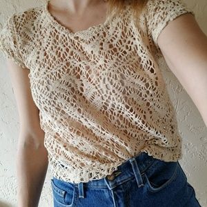Vintage lace shirt